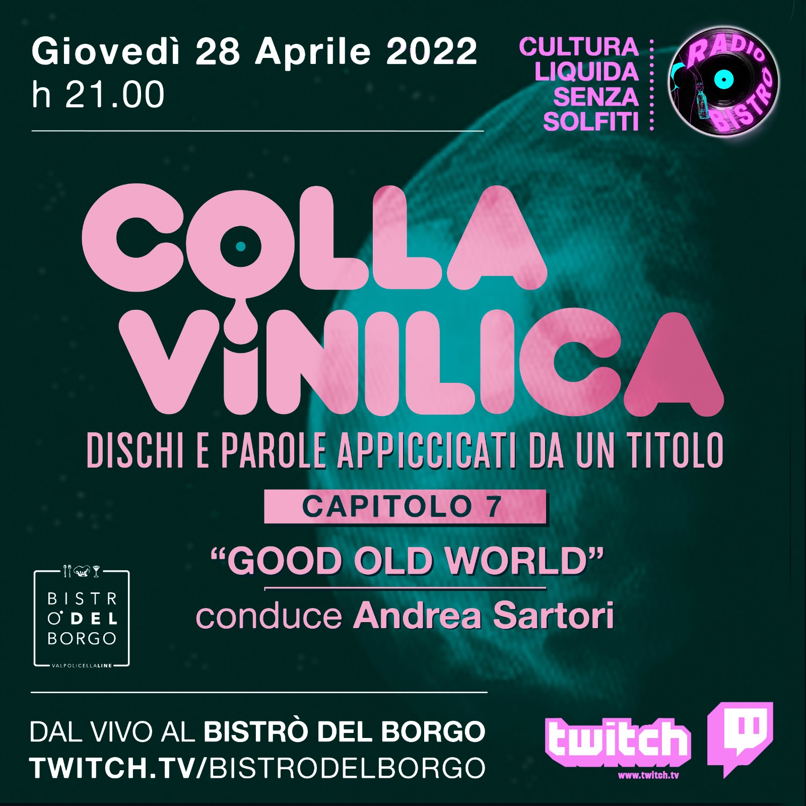 Colla Vinilica EP 07 – “Good Old World”