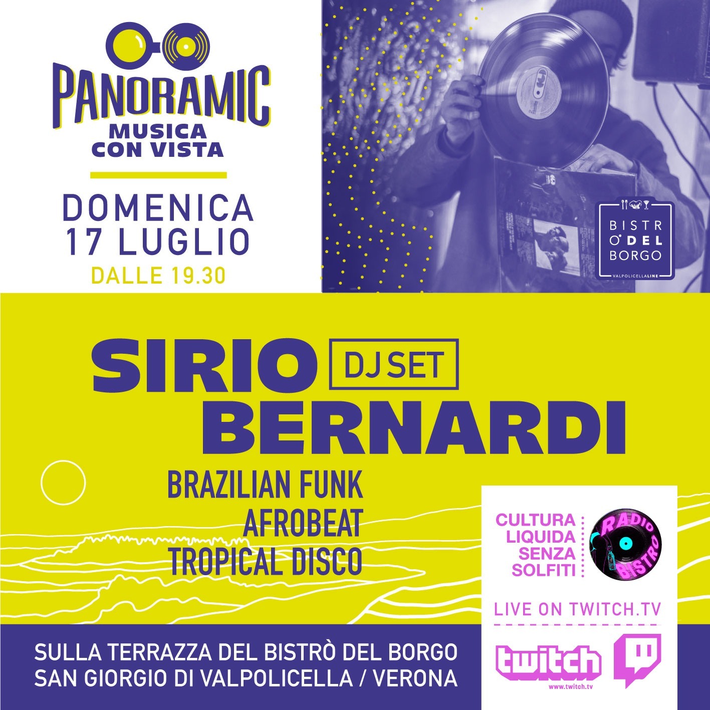 Sirio Bernardi – Dj set